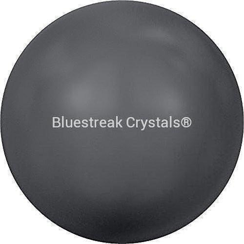 Serinity Pearls Cabochon (5817) Crystal Dark Grey-Serinity Pearls-6mm - Pack of 8-Bluestreak Crystals