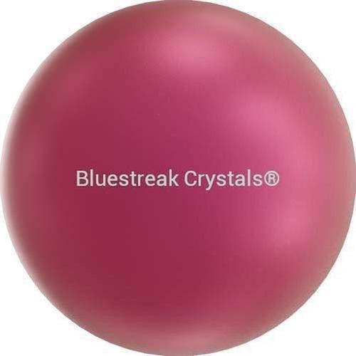 Serinity Pearls Cabochon (5817) Crystal Mulberry Pink-Serinity Pearls-6mm - Pack of 8-Bluestreak Crystals