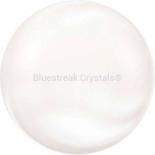 Serinity Pearls Coin (5860) Crystal White-Serinity Pearls-10mm - Pack of 4-Bluestreak Crystals