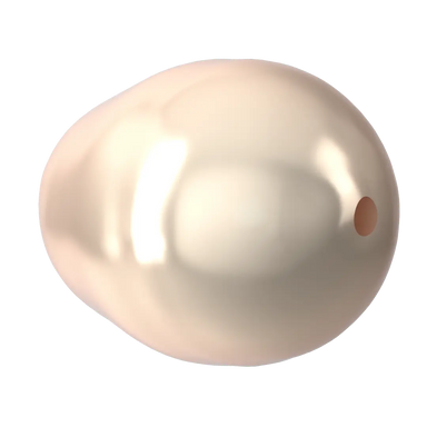Serinity Pearls Pear (5821) Crystal Creamrose - Bluestreak Crystals