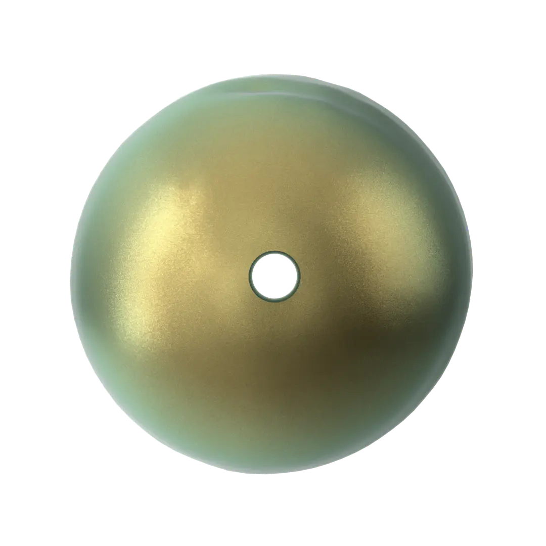 Serinity Pearls Pear (5821) Crystal Iridescent Green - Bluestreak Crystals