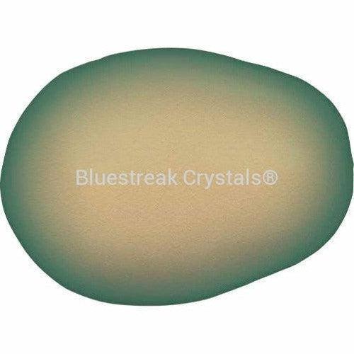 Serinity Pearls Pear (5821) Crystal Iridescent Green-Serinity Pearls-11x8mm - Pack of 5-Bluestreak Crystals