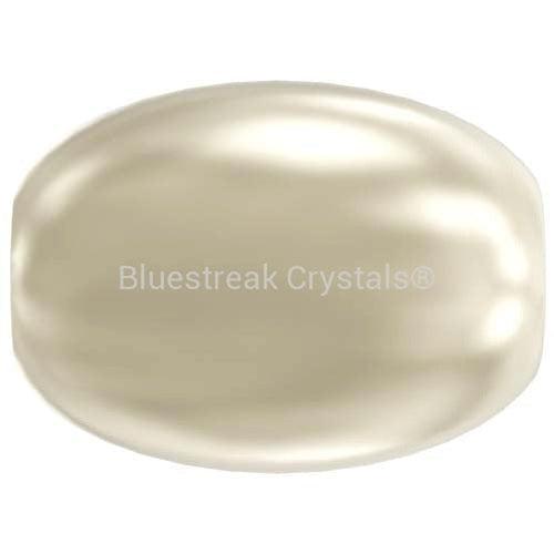 Serinity Pearls Rice (5824) Crystal Cream-Serinity Pearls-4mm - Pack of 50-Bluestreak Crystals