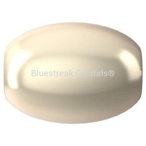 Serinity Pearls Rice (5824) Crystal Creamrose Light-Serinity Pearls-4mm - Pack of 50-Bluestreak Crystals
