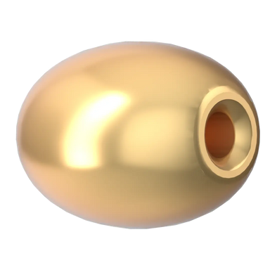 Swarovski Pearls Rice (5824) Crystal Gold - Bluestreak Crystals