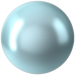 Serinity Pearls Round (5810) Crystal Azore - Bluestreak Crystals
