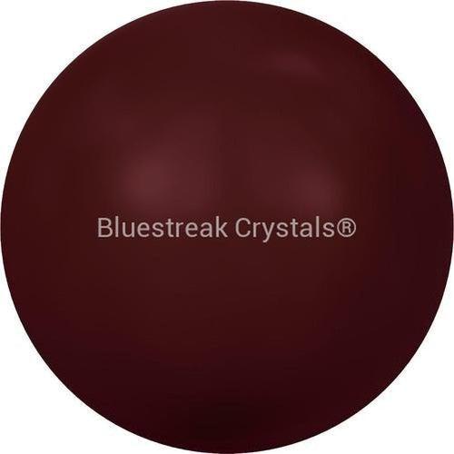 Serinity Pearls Round (5810) Crystal Bordeaux-Serinity Pearls-2mm - Pack of 50-Bluestreak Crystals