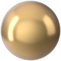 Swarovski Pearls Round (5810) Crystal Bright Gold - Bluestreak Crystals