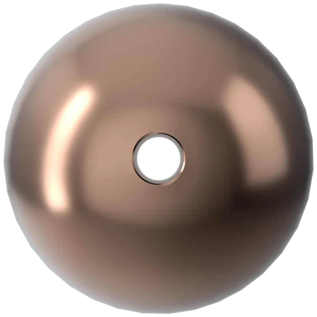 Serinity Pearls Round (5810) Crystal Brown - Bluestreak Crystals