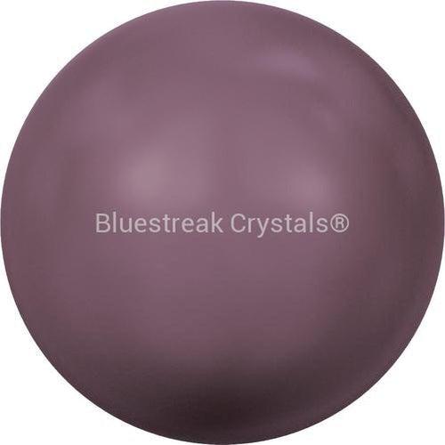 Serinity Pearls Round (5810) Crystal Burgundy-Serinity Pearls-4mm - Pack of 50-Bluestreak Crystals