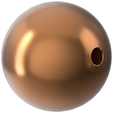 Serinity Pearls Round (5810) Crystal Copper - Bluestreak Crystals