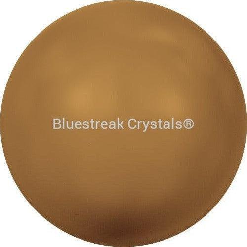 Serinity Pearls Round (5810) Crystal Copper-Serinity Pearls-2mm - Pack of 50-Bluestreak Crystals
