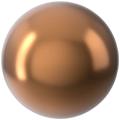 Serinity Pearls Round (5810) Crystal Copper - Bluestreak Crystals