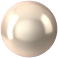 Swarovski Pearls Round (5810) Crystal Creamrose - Bluestreak Crystals