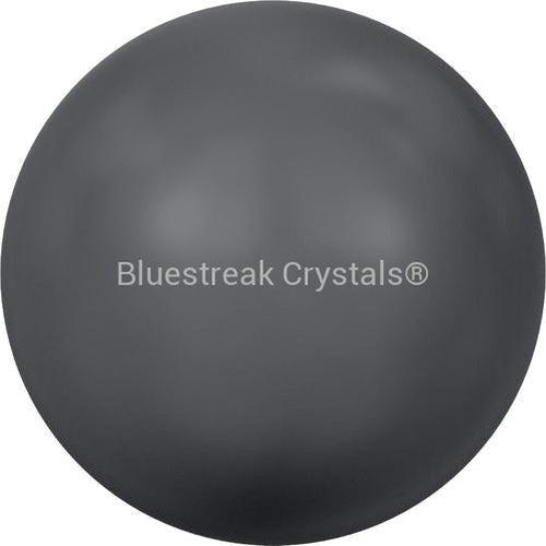 Serinity Pearls Round (5810) Crystal Dark Grey-Serinity Pearls-2mm - Pack of 50-Bluestreak Crystals