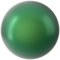 Swarovski Pearls Round (5810) Crystal Eden Green - Bluestreak Crystals