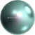 Serinity Pearls Round (5810) Crystal Iridescent Light Turquoise-Serinity Pearls-2mm - Pack of 50-Bluestreak Crystals