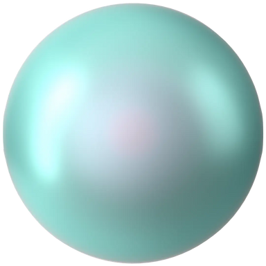 Serinity Pearls Round (5810) Crystal Iridescent Light Turquoise - Bluestreak Crystals