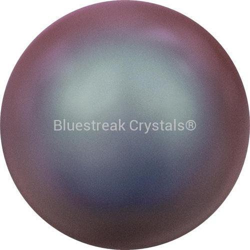 Serinity Pearls Round (5810) Crystal Iridescent Red-Serinity Pearls-2mm - Pack of 50-Bluestreak Crystals