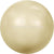 Serinity Pearls Round (5810) Crystal Light Gold-Serinity Pearls-2mm - Pack of 50-Bluestreak Crystals
