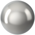 Swarovski Pearls Round (5810) Crystal Light Grey - Bluestreak Crystals