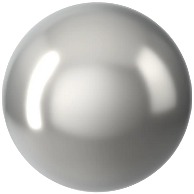 Swarovski Pearls Round (5810) Crystal Light Grey - Bluestreak Crystals