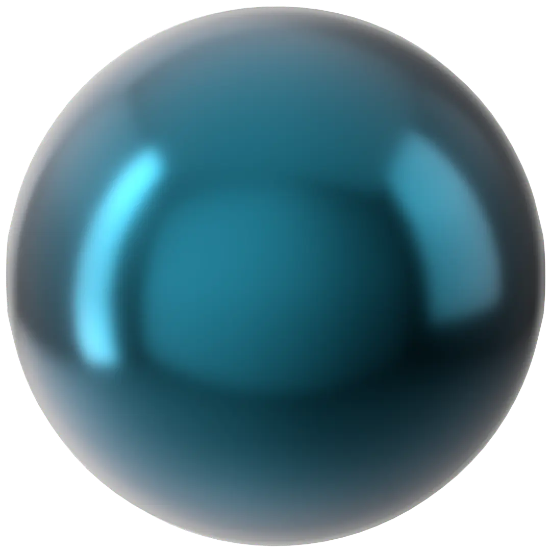 Serinity Pearls Round (5810) Crystal Petrol - Bluestreak Crystals