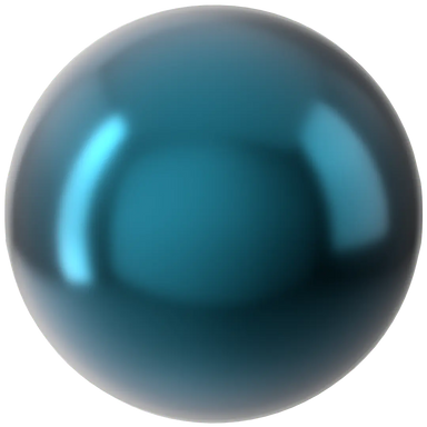 Serinity Pearls Round (5810) Crystal Petrol - Bluestreak Crystals