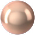 Swarovski Pearls Round (5810) Crystal Rose Gold - Bluestreak Crystals