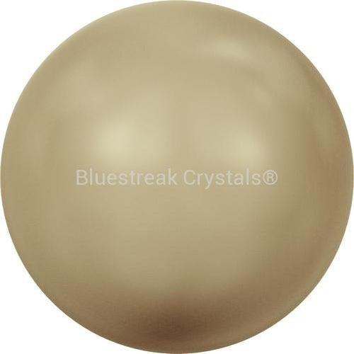 Serinity Pearls Round (5810) Crystal Vintage Gold-Serinity Pearls-2mm - Pack of 50-Bluestreak Crystals