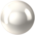 Swarovski Pearls Round (5810) Crystal White - Bluestreak Crystals
