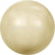 Serinity Pearls Round No Hole (5809) Crystal Light Gold-Serinity Pearls-1mm - Pack of 100-Bluestreak Crystals