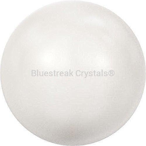 Serinity Pearls Round No Hole (5809) Crystal White-Serinity Pearls-1mm - Pack of 100-Bluestreak Crystals