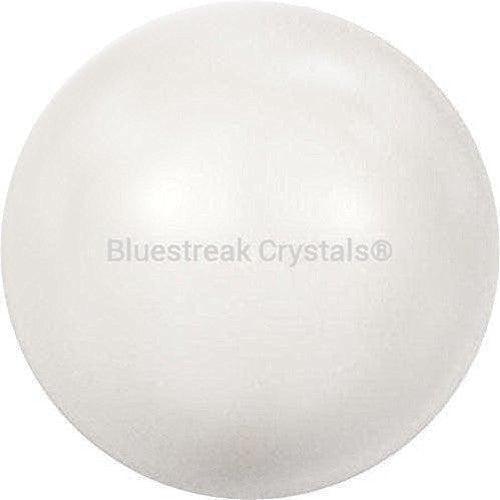 Serinity Pearls Round No Hole (5809) Crystal White-Serinity Pearls-Bluestreak Crystals
