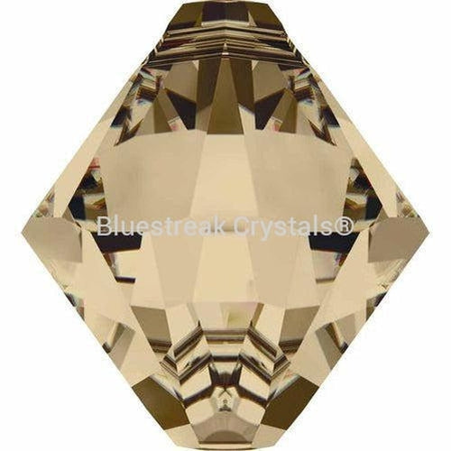 Serinity Pendants Bicone Cut (6328) Crystal Golden Shadow-Serinity Pendants-6mm - Pack of 10-Bluestreak Crystals