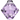 Serinity Pendants Bicone Cut (6328) Violet - Bluestreak Crystals
