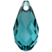 Serinity Pendants Briolette (6010) Blue Zircon - Bluestreak Crystals