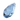 Swarovski Pendants Briolette (6010) Recreated Ice Blue - Bluestreak Crystals
