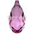 Serinity Pendants Briolette (6010) Dark Rose-Serinity Pendants-11mm - Pack of 1-Bluestreak Crystals