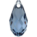 Serinity Pendants Briolette (6010) Denim Blue - Bluestreak Crystals