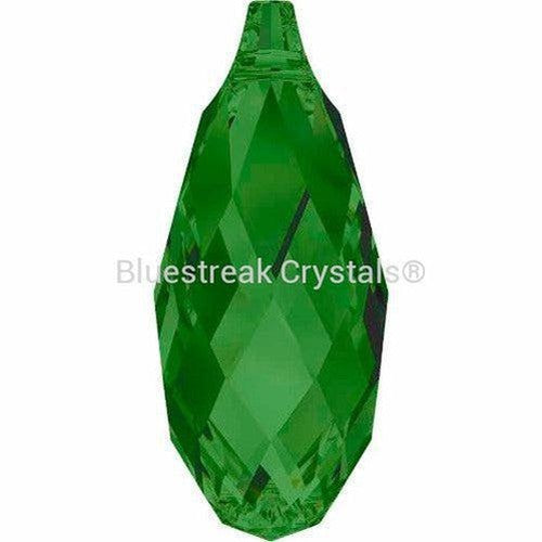 Serinity Pendants Briolette (6010) Fern Green-Serinity Pendants-11mm - Pack of 1-Bluestreak Crystals