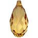 Serinity Pendants Briolette (6010) Golden Topaz - Bluestreak Crystals