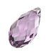 Serinity Pendants Briolette (6010) Light Amethyst - Bluestreak Crystals