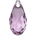 Serinity Pendants Briolette (6010) Light Amethyst - Bluestreak Crystals