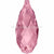 Serinity Pendants Briolette (6010) Light Rose-Serinity Pendants-11mm - Pack of 1-Bluestreak Crystals
