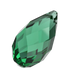 Swarovski Pendants Briolette (6010) Majestic Green - Bluestreak Crystals