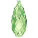 Serinity Pendants Briolette (6010) Peridot - Bluestreak Crystals