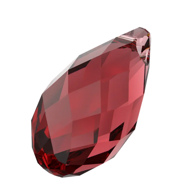 Serinity Pendants Briolette (6010) Scarlet - Bluestreak Crystals