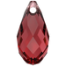 Serinity Pendants Briolette (6010) Scarlet - Bluestreak Crystals