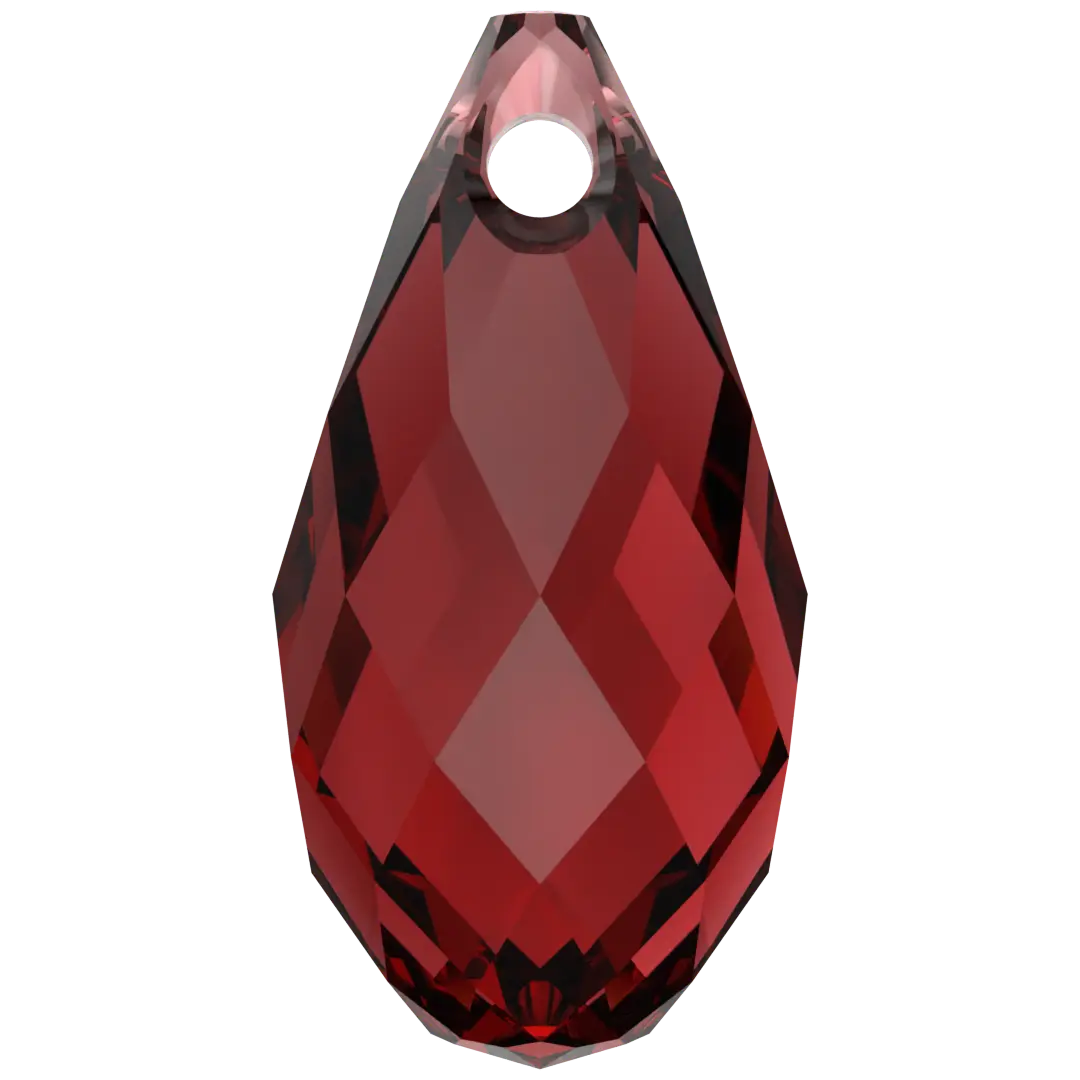 Serinity Pendants Briolette (6010) Siam - Bluestreak Crystals